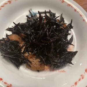 ひじきと厚揚げの炒め煮